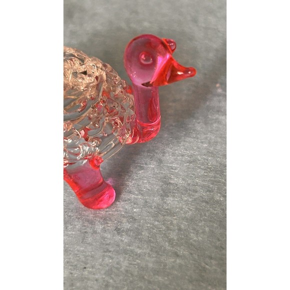 Miniature Hand Spun Glass Quirky Turtle Figurine Art Glass 2" Tall Vinta… - Picture 7 of 8